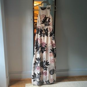 Keepsake maxi dress with bib top